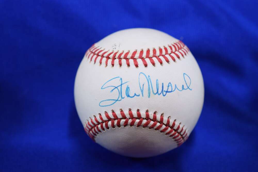 Stan Musial PSA DNA Autographed National League Signed Baseball
