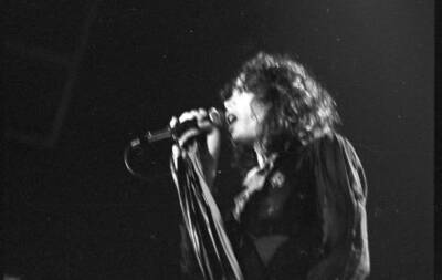 Singer Steven Tyler of the rock and roll band ''Aerosmith'' performs Old Photo 18
