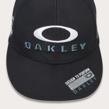 Oakley Fixed Cap FA 24.0 Baseball Adjustable Fitted Hat Blackout One Size New