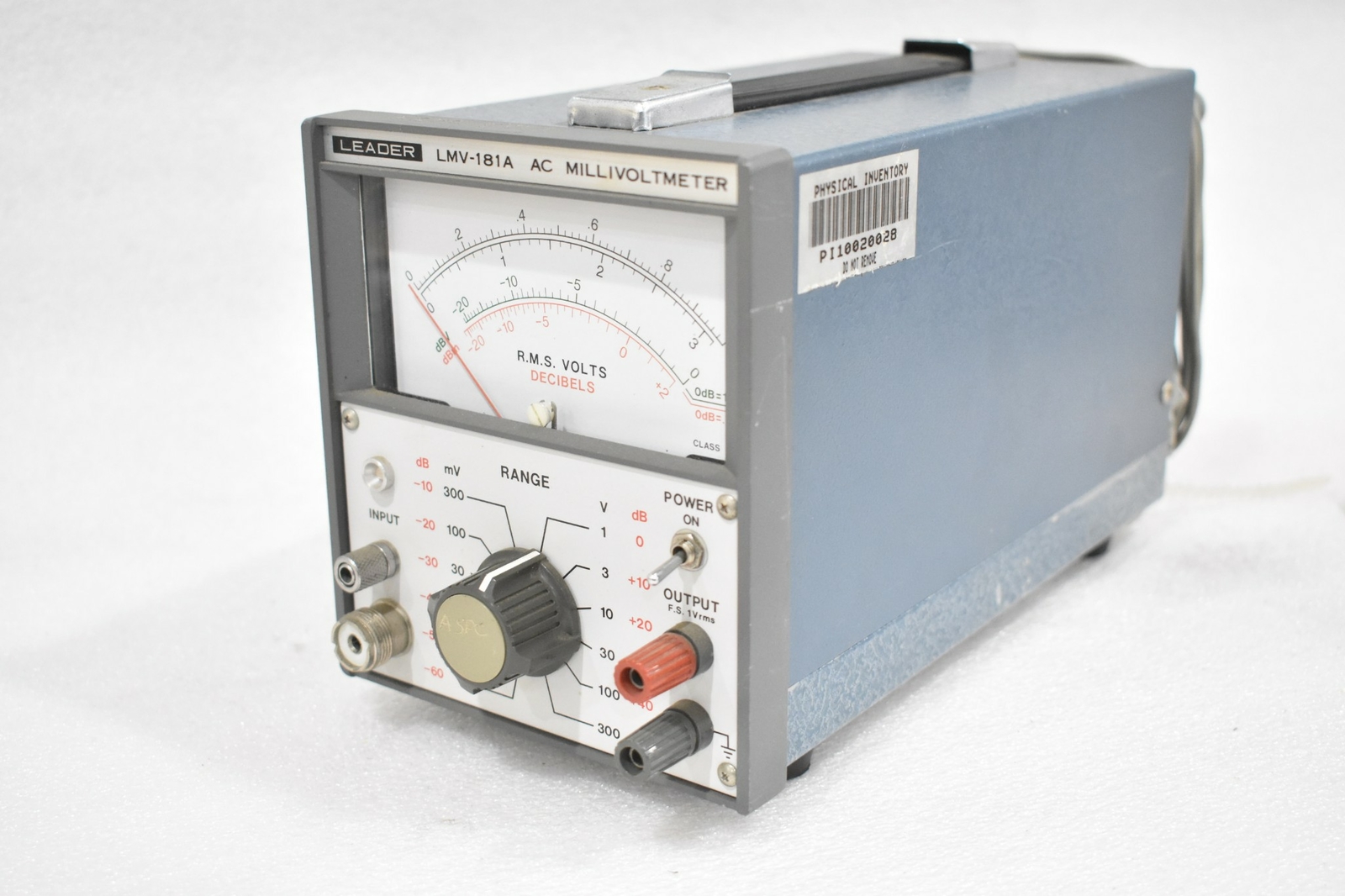 LEADER LMV181A AC MILLIVOLTMETER TEST EQUIPMENT eBay