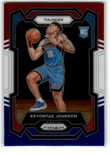 2023-24 NBA Red White and Blue Keyontae Johnson Oklahoma City Thunder #176