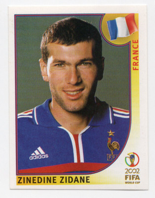 Zinedine Zidane #38 Panini FIFA World Cup Korea/Japan 2002 | eBay