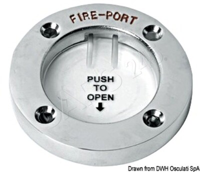 Osculati Feuerschutzventil Fire Port