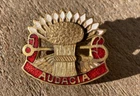 WW2 US Army Military 4th Coast Coastal Artillery Regiment DUI DI Crest pin