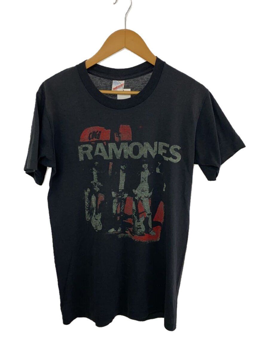 ALTRA T shirt altre marche anni 80 ~ Ramones M cotone nero usate