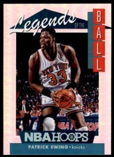 2018-19 HOOPS LEGENDS OF THE BALL PATRICK EWING NEW YORK KNICKS #LEG-9