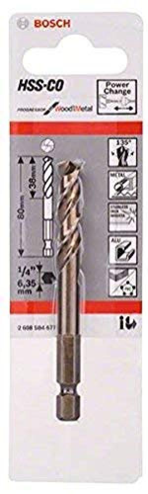 (TG. 80 mm) Bosch Professional 2608584677 Punta Centraggio Hss-Co.-.80.(Pack di