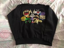 AUTHENTIC 1993 Warner Bros Looney Tunes Character Group Sweatshirt - NO TAG