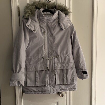 GGleaf Women's Winter Quilted Coat Warm Puffer Jacket with Removable Hood