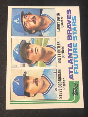 1982 Topps Steve Bedrosian / Brett Butler Rookie #502 | eBay