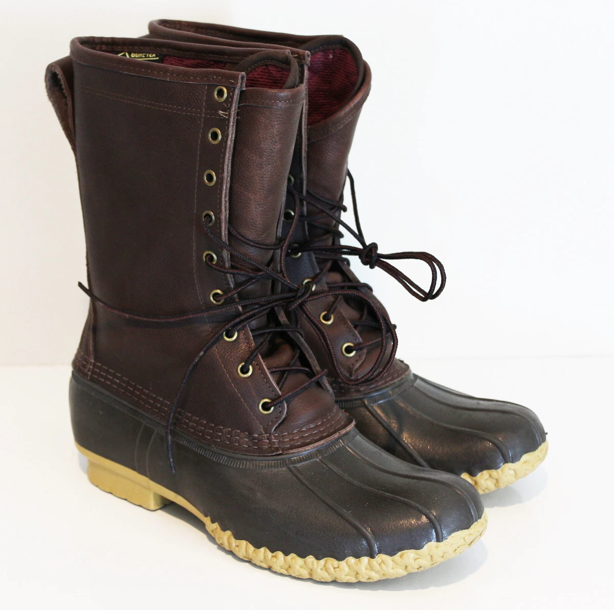 LL Bean Maine Hunting Shoes Duck Boots 10