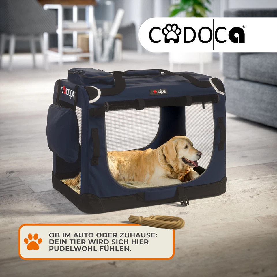 Cage de transport pour animaux chien chat rongeur Pliable Sac transport voyage - Photo 2/4