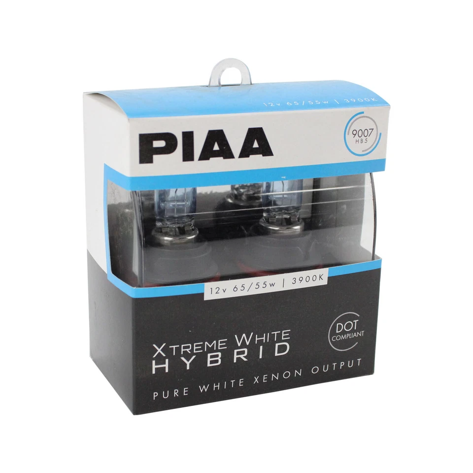 PIAA Headlight Bulb (9007 HB5 Xtreme) (White Hybrid) (Halogen) (Pack of 2) - Image 4 of 4