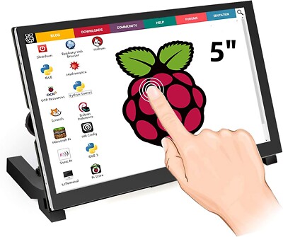 APROTII 5 in  Touch Screen Monitor for Raspberry Pi Xbox Gaming PC Monitor