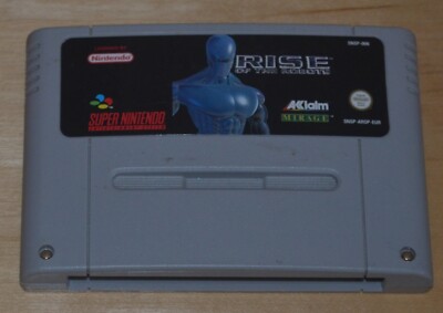 Super Nintendo RISE OF THE ROBOTS, Ohne OVP