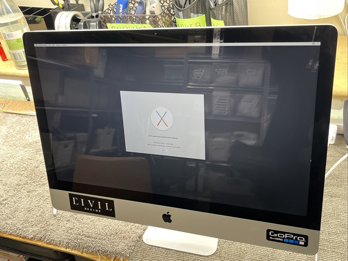 Apple iMac A1312 27 inch (1 TB, Intel Core i3 1st Gen., 3.2GHz