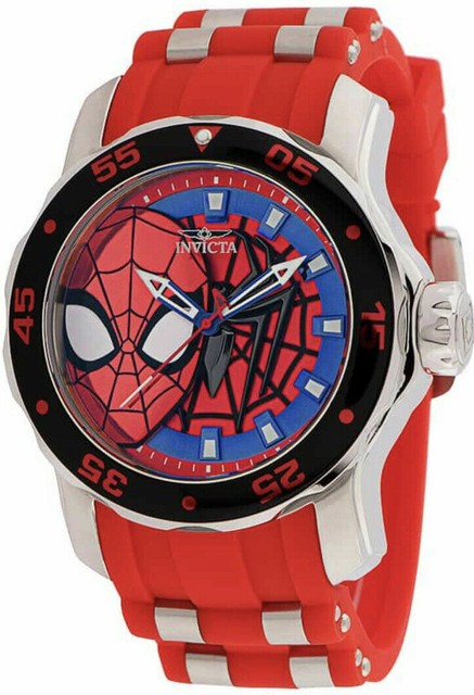 invicta watch spider man