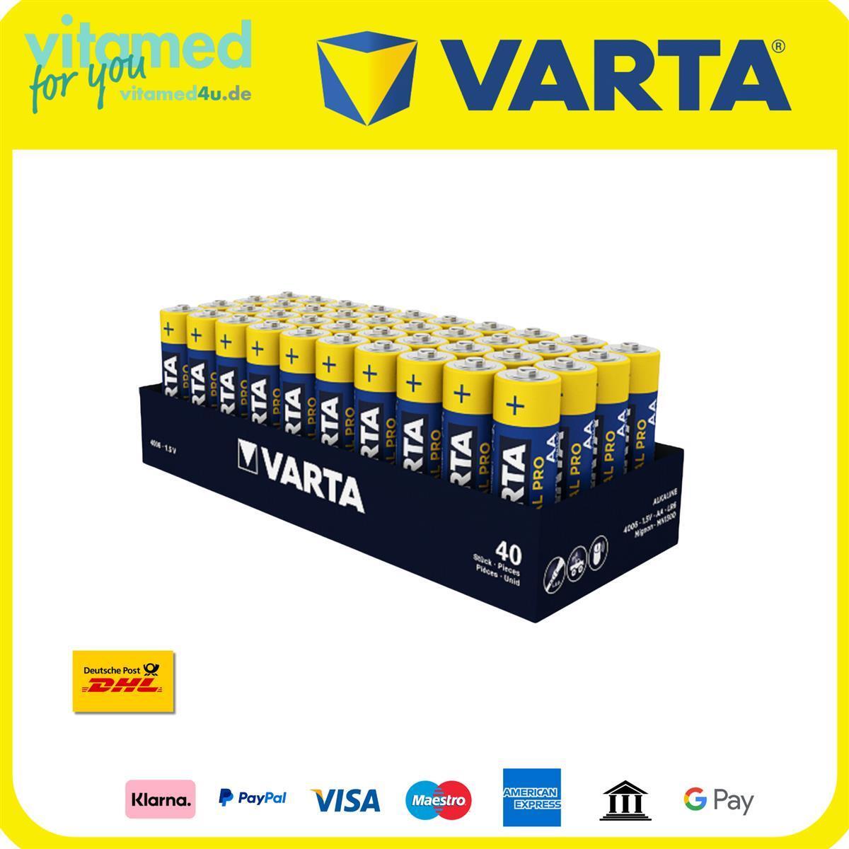 Thumbnail - Varta Industrial Pro Aa 4006 40 Stück I 1 X 40stk I Lr06 Mn1500 Mignon