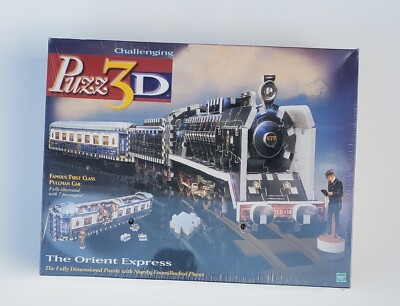 Challenging Puzz 3D The Orient Express-Famous First Class Pullman Car 