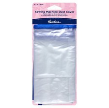 Hemline Transparent PVC Sewing Machine Overlocker Dust Cover