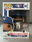Funko Pop! MLB VLADIMIR GUERRERO Jr. White Uni #40 Toronto Blue Jays w Protector