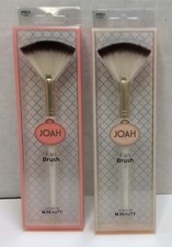 Joah Kiss Fan Brush Make Up Brush JMB02, Lot of 2, Free Shipping