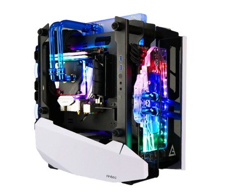 Bykski Distro Plate For ANTEC STRIKER PMMA w/ 5v Addressable RGB(RBW) (RGV-AN... - Picture 5 of 20