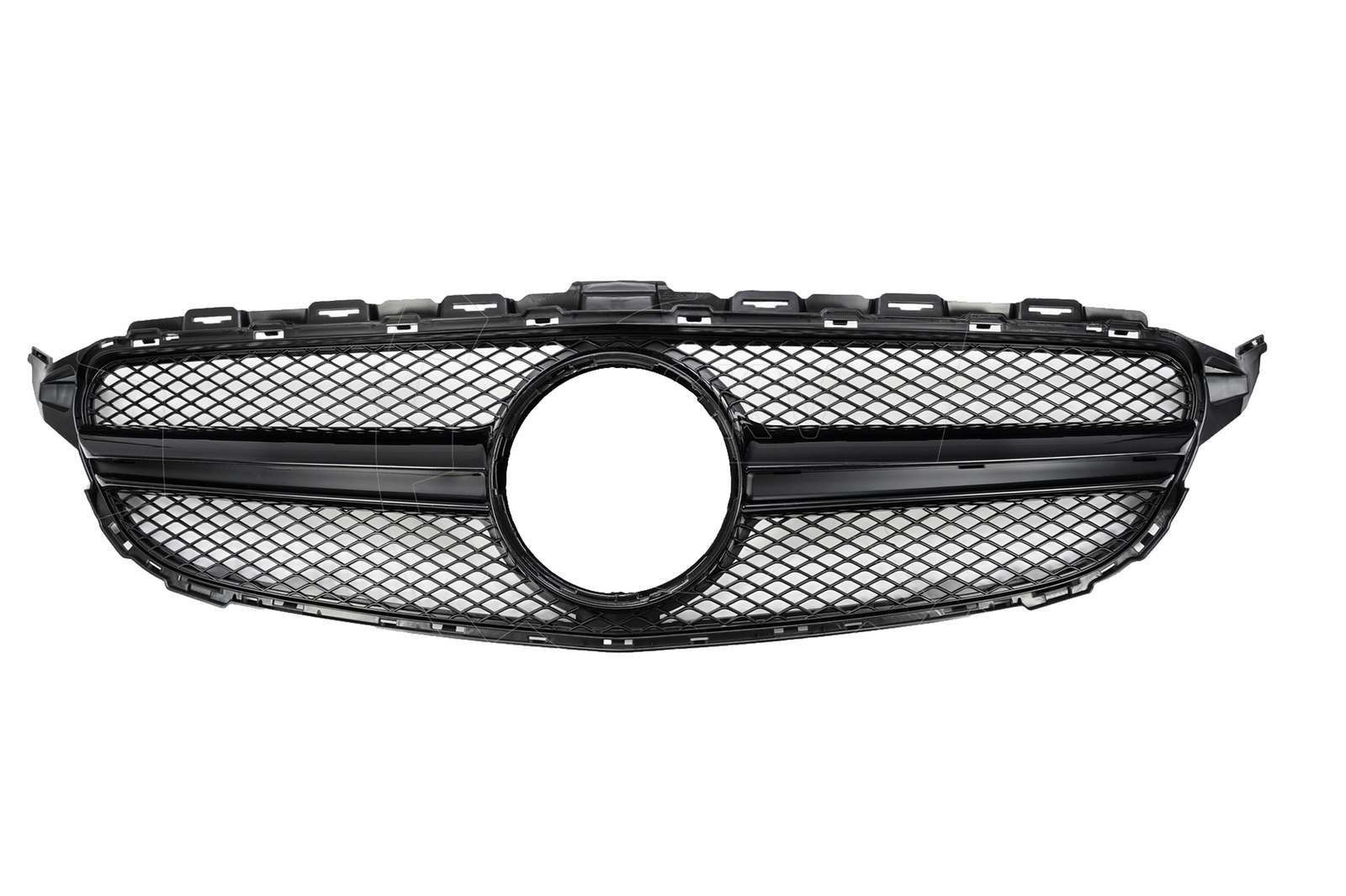 Grille calandre Mercedes Classe C pour réparer un pare-choc fissuré