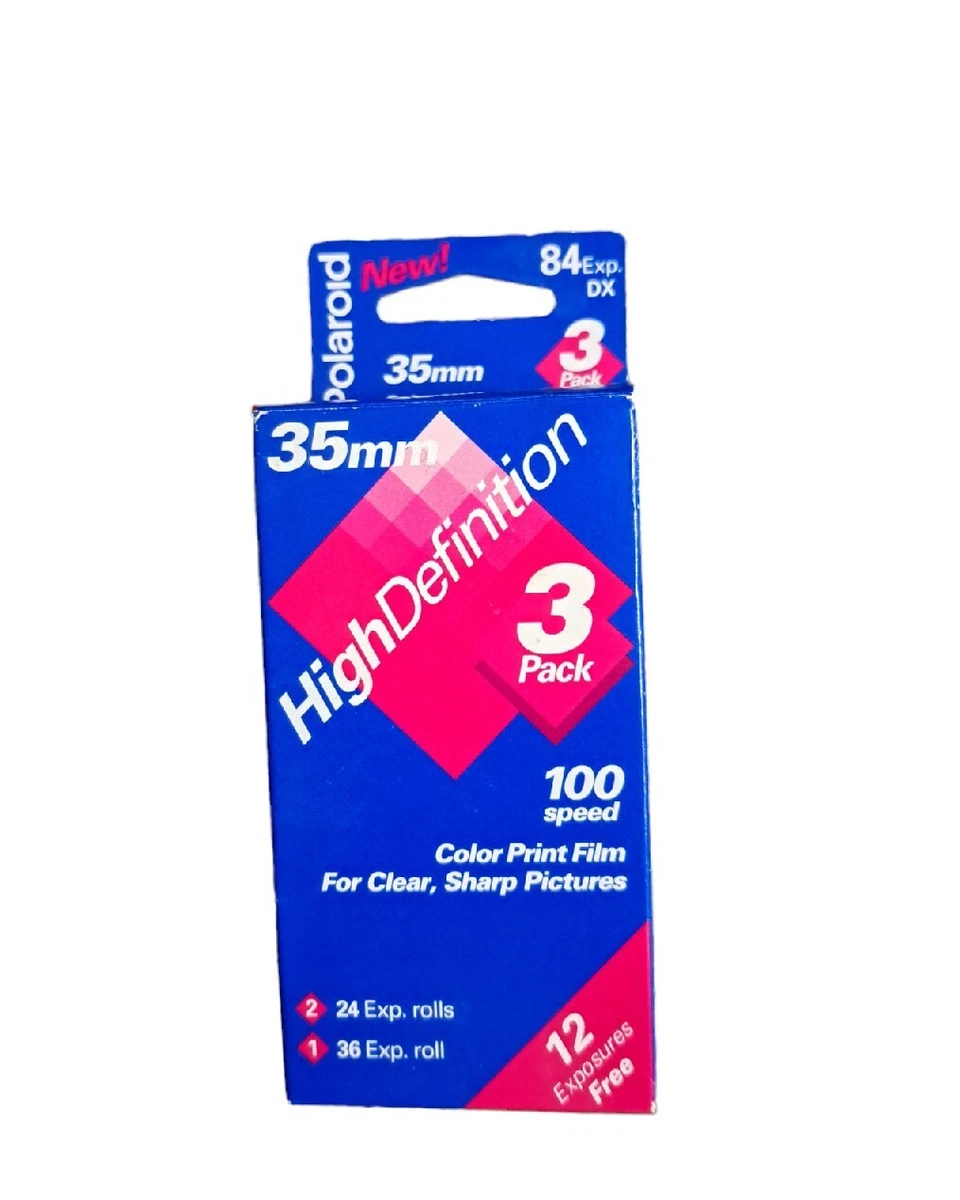 Film Polaroid 125i Type 100 – Lot De 10 Photos, Date D'exp. 2009 (neuf Stock)