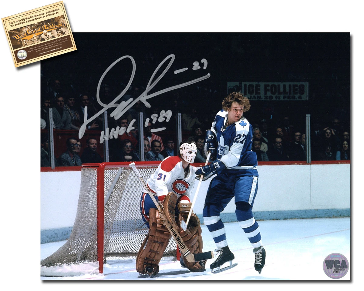 darryl sittler autographed jersey