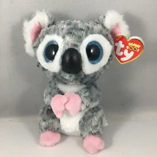 NEW 2021 TY Beanie Boos - 6" KARLI the Koala Bear Plush Stuffed Animal Toy MWMTS