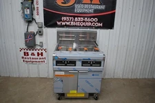 Frymaster FPPH255CSE Natural Gas 50 LB 2 Vat Double Fryer w/ Filter 2022 Model