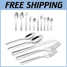 Elegant 65 Piece Stainless Steel Cutlery Set for 12