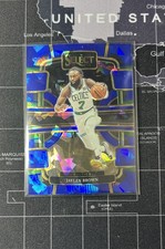 2023-24 Panini Select - Concourse Jaylen Brown #22 Blue Cracked Ice Prizm NBA 04