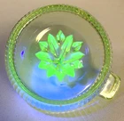 Green Depression Glass Reamer Uranium Vaseline Citrus Squeezer Juicer