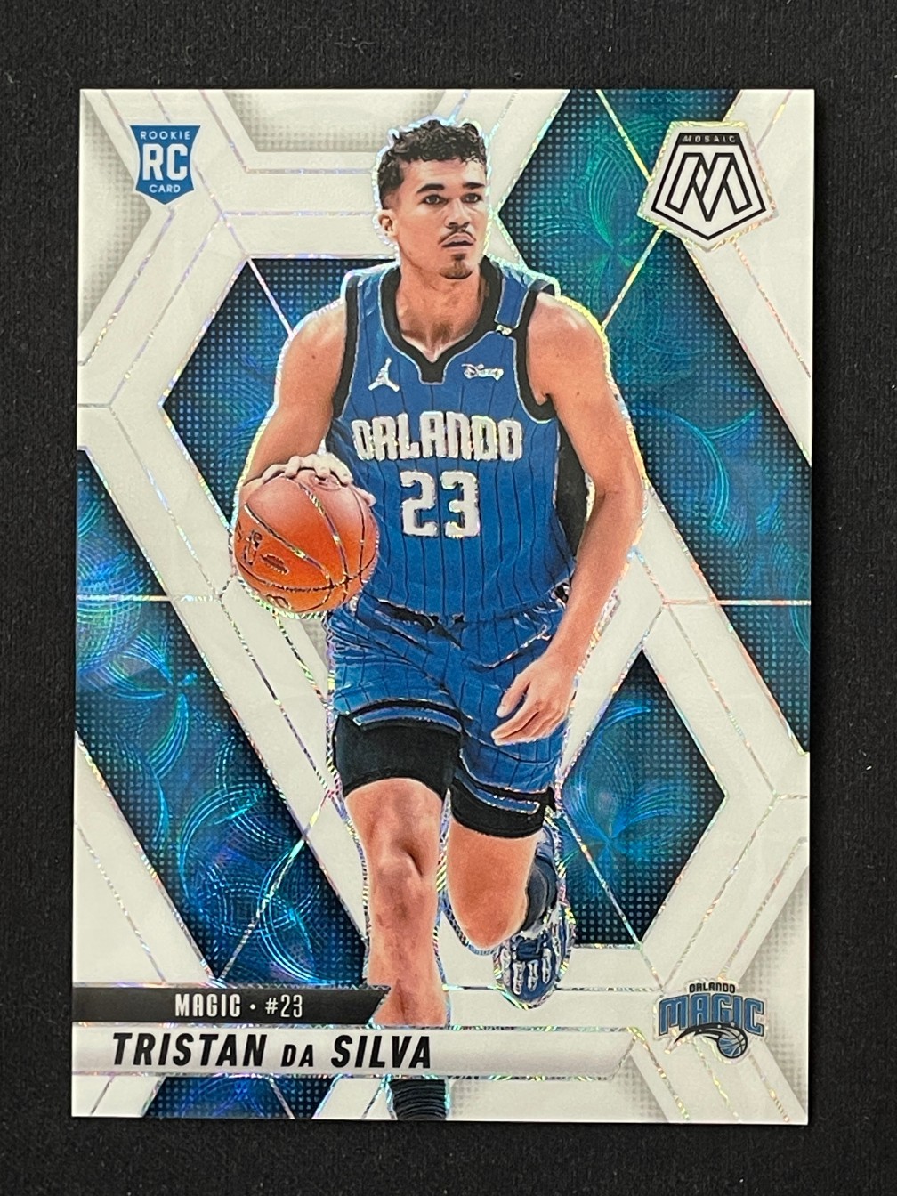 Tristan Da Silva 2024-25 Panini Mosaic Rookie White /25 #230