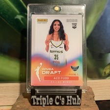 2026 Panini AZZI FUDD RC Rookie w/ Case #DN-1 SP 3 Point Win Draft Night Instant