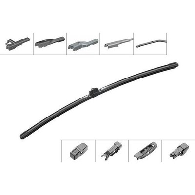 Bosch AeroTwin Plus Flat Windscreen Wiper Blade 55cm with Adapter - Front AP22U