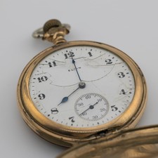 ELGIN NATL WATCH CO. 15 Jewels Circa 1919 Wind-up Men's Pocket Watch for Parts
