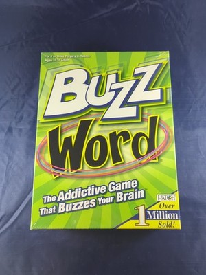 BUZZ WORD Family Board Game Night Fun 2012 Patch Products New