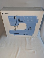 JL Mini Sewing Machine John Lewis Blue Boxed - No Manual - working