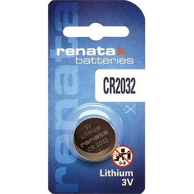 3 x Renata CR2032 Lithium Knopfzelle 225mAh 3,0 V CR 2032 20mm x 3,2mm Batterie