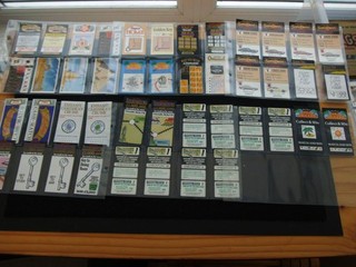 ONE BUNDLE OF VERY UNUSUAL CIGARETTE CARD INSERTS PLAYERS/WILLS