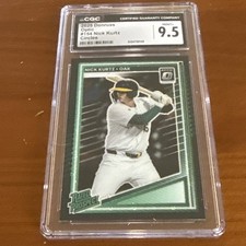 2025 Donruss - Nick Kurtz - RATED PROSPECTS - Optic CIRCLES🔥 - CGC 9.5