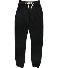 n:philanthropy Womens Zipper Hem Casual Jogger Pants, black, XS