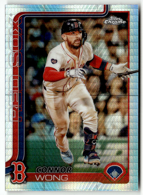 2025 Topps Chrome MLB No. 10 Connor Wong Hyper Refractor
