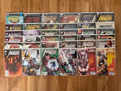 Mighty Avengers Vol.1 #1 36 Complete Run (2007 2010) NM   Secret Invasion 