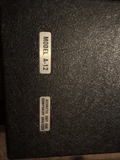 Imperial Eastman Model A-12 "Annie" Hermetic Unit & capacitor ￼ Analyzer W/manua