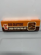 Vintage Rug Crafters Speed Tufting Tool set - never used