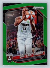 2025 Panini Prizm WNBA #46 Brittney Griner Green Prizms
